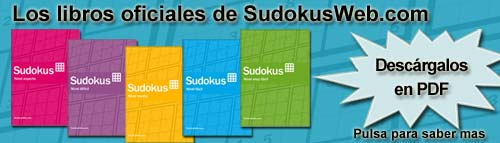 Los libros de sudokus de SudokusWeb.com